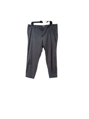 Woolrich Plus Size Gray Straight Leg Mid Rise Straight Leg Chino Jeans Casual 16